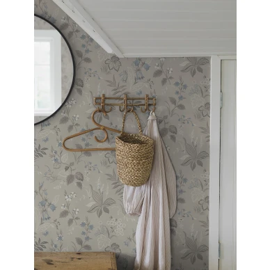 Borasin harmaa kukkatapetti Folklore 3263 kuva