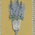 Delphinium keltainen kukkatapetti Langelid von Bromssenilta 27 67 koko kuvio