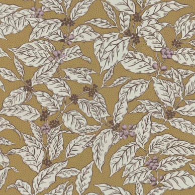 Caffeine ruskea lehtitapetti Langelid von Bromssenilta 25 52 kuva