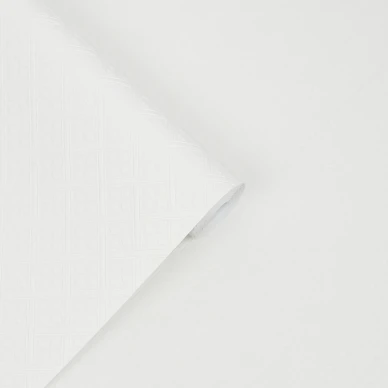 Laura Ashleyn valkoinen maalaustapetti pienella kohokuviolla Mr Jones 113415 kuva