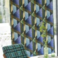 Designers Guild geometrinen tapetti Minakari Geo