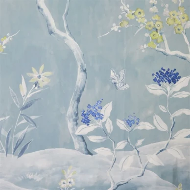 Designers Guild romanttinen kukkatapetti Manohari kuva