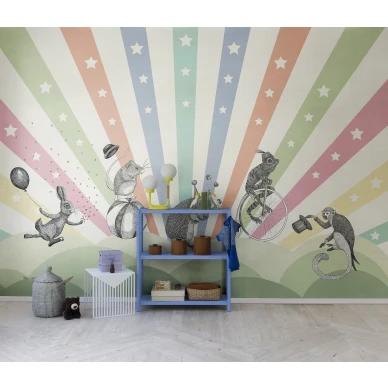 Sirkustapetti Rebel Wallsilta Circus R18172 v2 kuva