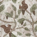 Squirrel Mountain beige elaintapetti Rebel Wallsilta R17983