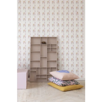 Rebel Wallsin vaaleanpunainen elaintapetti Alpaca Rebel R18131 image