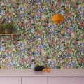 Keittion varikas kukkatapetti Poppy Meadow Rebel Wallsilta R18121