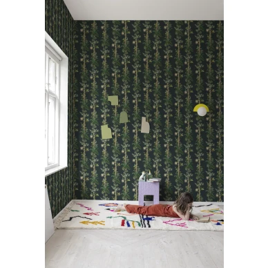 Lastenhuoneen elaintapetti Monkey Island Rebel Wallsilta R18102 kuva