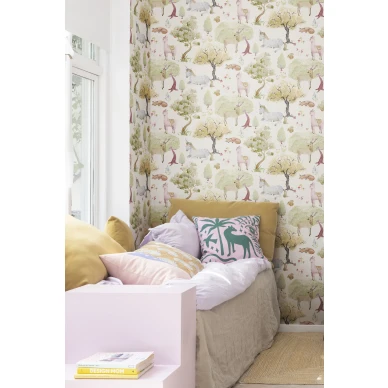 Vaalea elaintapetti Dreamland Rebel Wallsilta R18051 image