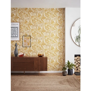 Olohuoneen keltainen elaintapetti Rumble in The Jungle Scionilta 112805 image