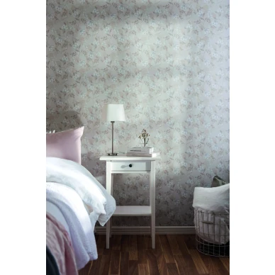 Makuuhuoneen kukkatapetti Malin Durolta 361 02 kuva