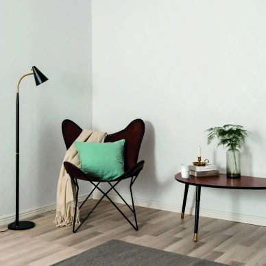 Olohuoneen tapetti valkoinen ruutukuvio Harry Durolta 368 01 image