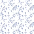 Bella sininen kukkatapetti Durolta 366 04