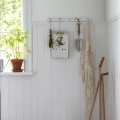 Valkoinen tapetti eteiseen Durolta Lillstjarna 680 01