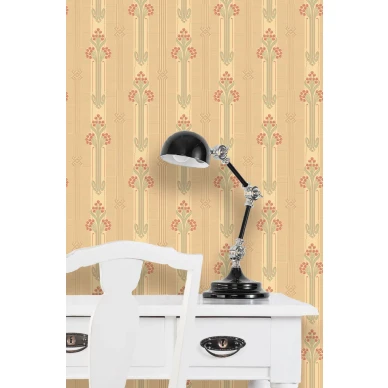 Jugendtyylinen raidallinen tapetti Durolta Nergarden 008 11 image