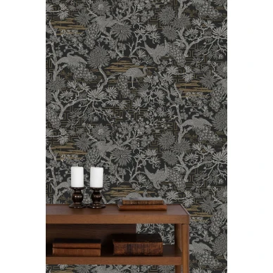 Brunnsgatan musta lintutapetti Durolta 095 05 kuva