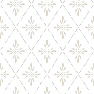 Ljungbacka beige ruututapetti Durolta 392 01 image
