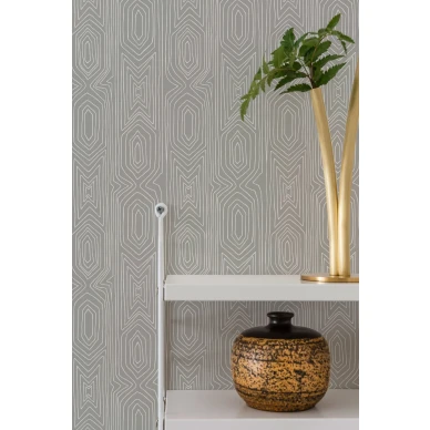 Geometrinen tapetti Linjelek Durolta 385 03 image