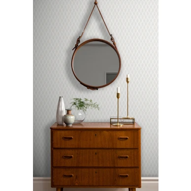 Valkoinen tapetti Durolta Dun 391 02 image