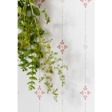 Maalaistyylinen raitatapetti Durolta Britta 396 01 kuva