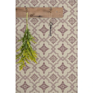 Punainen ruututapetti Borsjo Durolta 691 02 image