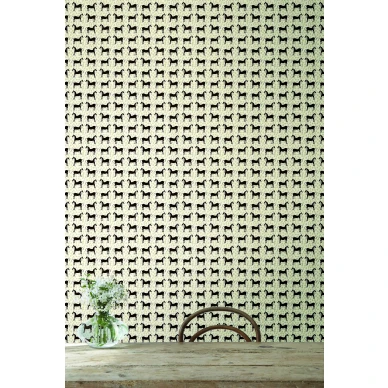 Marimekon keittiotapetti hevosella Musta Tamma image