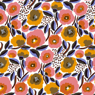 Marimekko Rosarium varikas kukkatapetti 25155 image