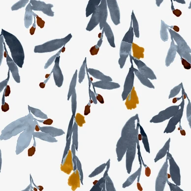 Marimekko Pieni Hyhma valkoinen sininen tapetti 25151 image