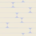 Marimekko Putki beige sininen graafinen tapetti 25121
