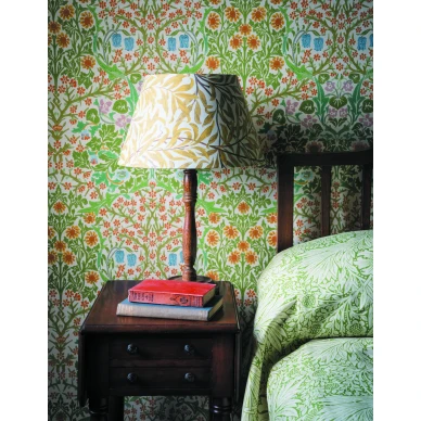 Makuuhuoneen tapetti Morrisilta varikas Blackthorn kukkakuviolla 217105 kuva