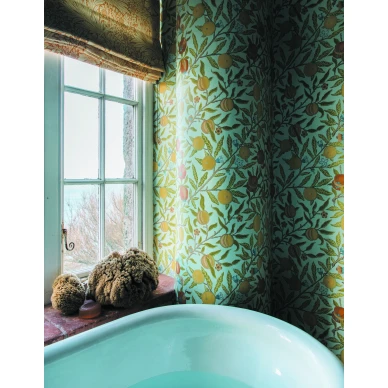 William Morris tapetti Fruit varikkaalla kukkakuviolla 217102 image