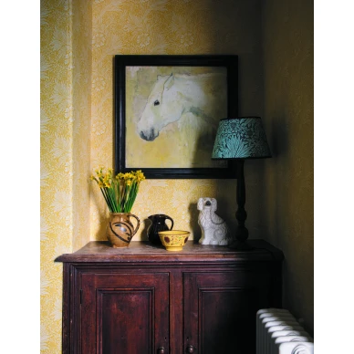 Keltainen tapetti Marigold 217091 William Morrisilta image