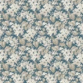 Aratorp sininen kukkatapetti Borastapeterilta 4162