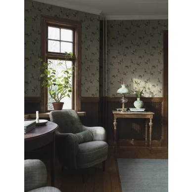 Borastapetin perinteinen kukkatapetti Salangen 4172 image