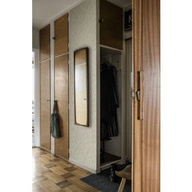 Beige tapetti eteiseen Angby Borastapeterilta 4177 kuva