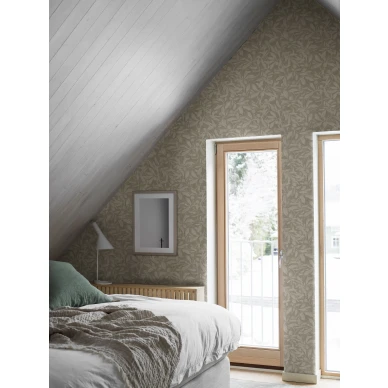 Makuuhuoneen tapetti Skogsparken 4194 Borastapetilta kuva