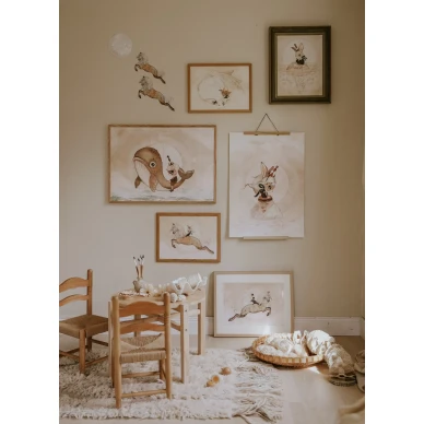 Mrs Mighetto lastenhuoneen julisteet kuva