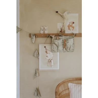 Vihrea viiri Garland Bunny Green lastenhuoneeseen Mrs Mighetolta image