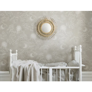 Lastenhuoneen tapetti Littlephantilta Happy Cloud 1571 kuva