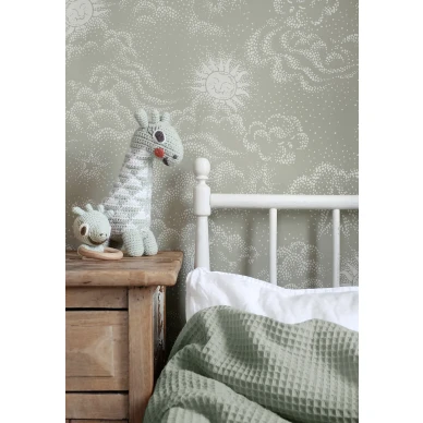 Pilvitapetti lastenhuoneeseen Happy Cloud 1573 Littlephant kuva