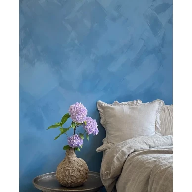 Makuuhuoneen sininen kalkkimaali Mare Kalklitir image