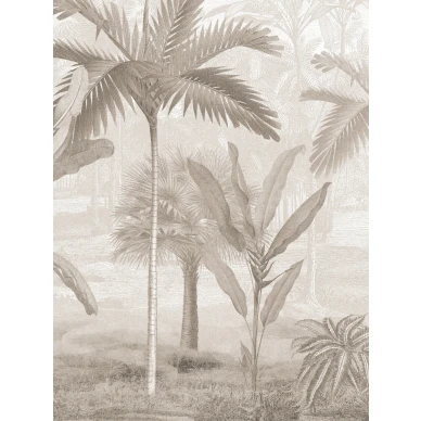 Beige tapetti palmuilla Vintage Palm Borastapeterilta 9453w image