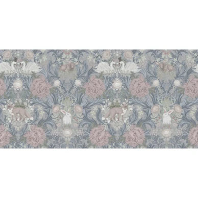 Swanlake joutsentapetti Borastapeterilta 9449w koko kuvio kuva