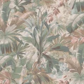 Palm Leaf beige roosa palmutapetti Borastapeterilta 9442w