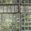 Greenhouse vihrea ikkunatapetti Borastapeterilta 9424w koko kuvio