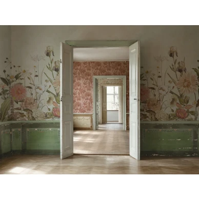 Borastapeterin kaunis kukkatapetti Dahlia 9418w image