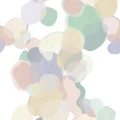 Caleidoscope pastellinvarinen graafinen tapetti Borastapeterilta 9412w koko kuvio