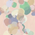 Caleidoscope varikas graafinen tapetti Borastapeterilta 9411w koko kuvio