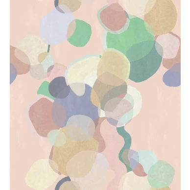 Caleidoscope varikas graafinen tapetti Borastapeterilta 9411w koko kuvio kuva