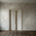 Beige tapetti Blossom Mini 9406w kukkakuviolla Borastapeterilta