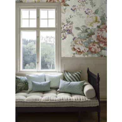 Monivarinen kuvatapetti kukkakuviolla Borastapeter Studiolta Blossom II 9471w kuva